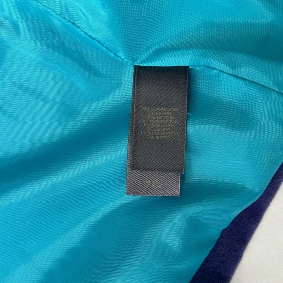 Liz Claiborne Purple Velvet Blazer Women’s Size 14 - Picture 9 of 11